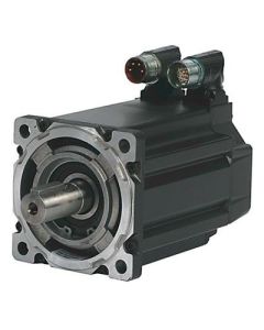 Bulletin MPM - Medium-Inertia Servo Motors Product, 460 V, 1500 RPM, Multi-turn High-resolution Encoder (absolute feedback). Keyed Shaft Extension, SpeedTEC DIN Connector, Right Angle, 180° Rotatable (Quick Connect), No Brake, IEC Metric