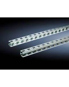 Punched rail 23 x 23 mm for TS, SE