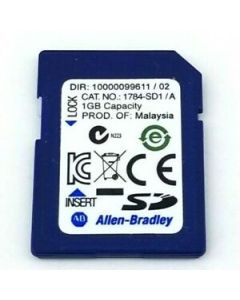 ControlLogix Secure Digital Card
