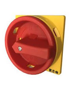 Thumb-grip, red, lockable with padlock, for P3.  SVB-P3