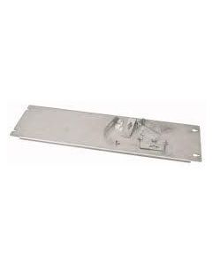 Mounting plate, +mounting kit, vertical, empty, HxW=150x800mm