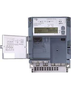 3 phase 4-wire network 415V Class .5 with active and reactive energy with 3 control inputs and 2 output contacts  and additional six outputs software version 4	