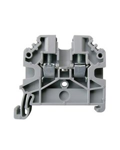 Feed through terminal with rated cross section 4mm²