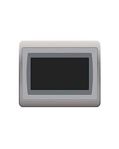 On Machine Graphic Terminal,12.1 in.,Wide Aspect Ratio,Touch Screen,Dual Port Ethernet,18-30 V DC, Blank