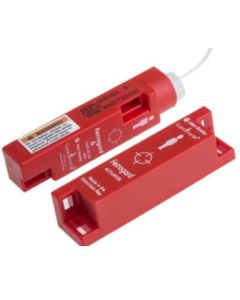 Ferrogard FRS21, Rectangular, Molded ABS Red Plastic, Switch & Actuator 24VDC (1A max Switching Capability)2 N.C. Safety Contacts 1 N.O. Aux Contact ,,6-Pin AC Micro QD