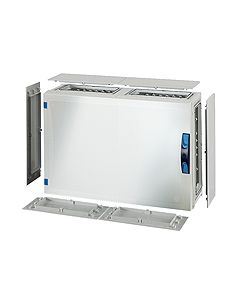 Empty enclosures with closing plates