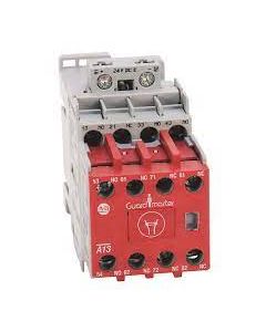 Safety Control Relay, 8 Pole, 3 N.O. / 1 N.C. Base, 3 N.O. / 1 N.C. Auxiliary, Bifuracated Contact, 120V 60H