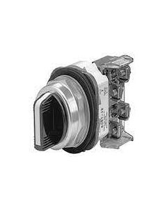 800T 3 Position, Knob/Wing Lever, White, Std. Knob Maint., Cam and Contact Blocks, 3 Position