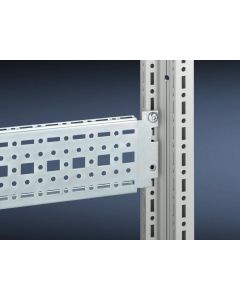 TS punched section with mounting flange, 17 x 73 mm