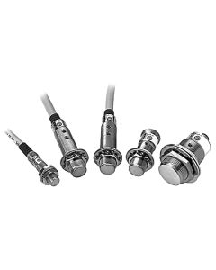  Proximity Sensor, 2-Wire DC, 30mm Diameter, Shielded, Tubular:Stainless Steel, Metal Face, 10mm Sensing Distance, N.O., Sink (NPN) or Source (PNP) Programmable, PVC Cable
