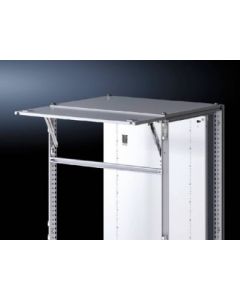 Stay for trim panel, hinged at the top