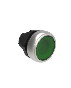 ILLUMIN. GREEN FLUSH PUSH-PUSH ACTUATOR