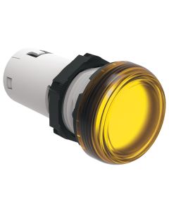 MONOBLOCK YELLOW LED PILOT LIGHT 230V