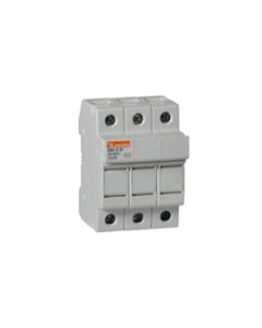 FUSE HOLDER 3P 10X38 NO UR