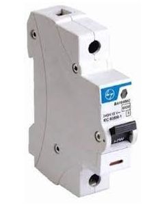 MCB 6A SP C-TYPE ( 50o C ), 6KA