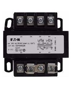 Eaton type MTE, industrial control transformer MTE 380/400/415v 110 x 220v 55°c 75 va copper magnet wire 60 hz