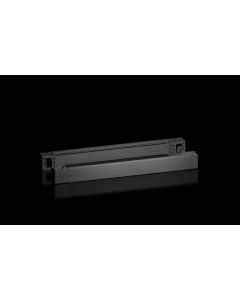 VX base/plinth corner piece with trim panel, front and rear, H: 100 mm, for W: 1000 mm, sheet steel