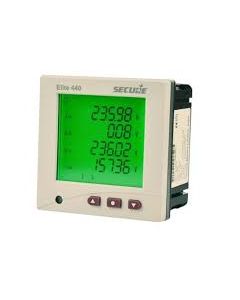 DPM, Ammeter, 3P, AC, Three line LED, Universal AUX, 96x96