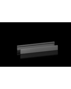 VX base/plinth trim panel, side, H: 100 mm, for D: 1000 mm, sheet steel