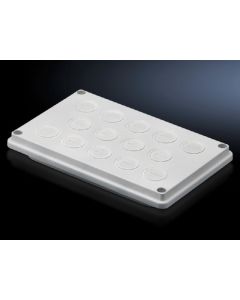 SV Cable entry gland, 14xM25/32, insulating material