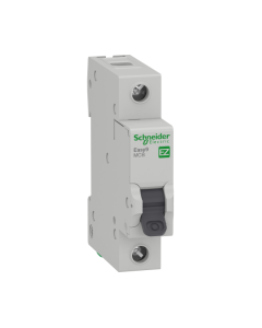 Miniature circuit breaker, Easy9, 1P, 63 A, C curve, 10000 A