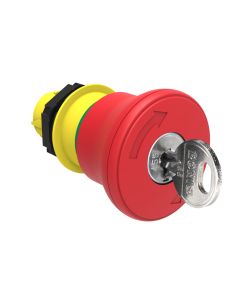 RED MUSHROOM-HEAD ACTUATOR 40MM - LPCB6844