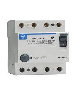 AU-R RCCB-100 A-100MA-AC-4P
