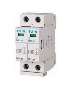 Plug-in surge arresters, 2 p, 280VAC, 2 x 20 kA.  SPCT2-280/2	