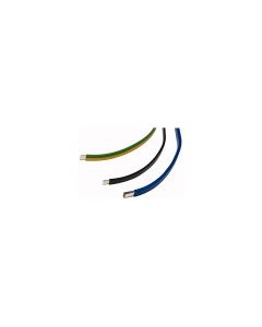 Copper strip, tinned, 250A, 6x16x0.8mm, black . CU-BAND6X16X0,8-BK